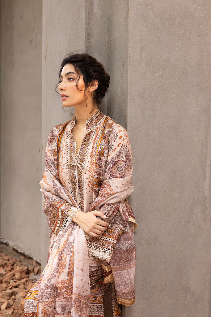 Sobia Nazir | Fall Edit 24 | DESIGN 5B FALL EDIT 2024 UNSTITCHED - Pakistani Designer Dress - by Sobia Nazir | Type: Luxury - 100% Original at Saira Sultan