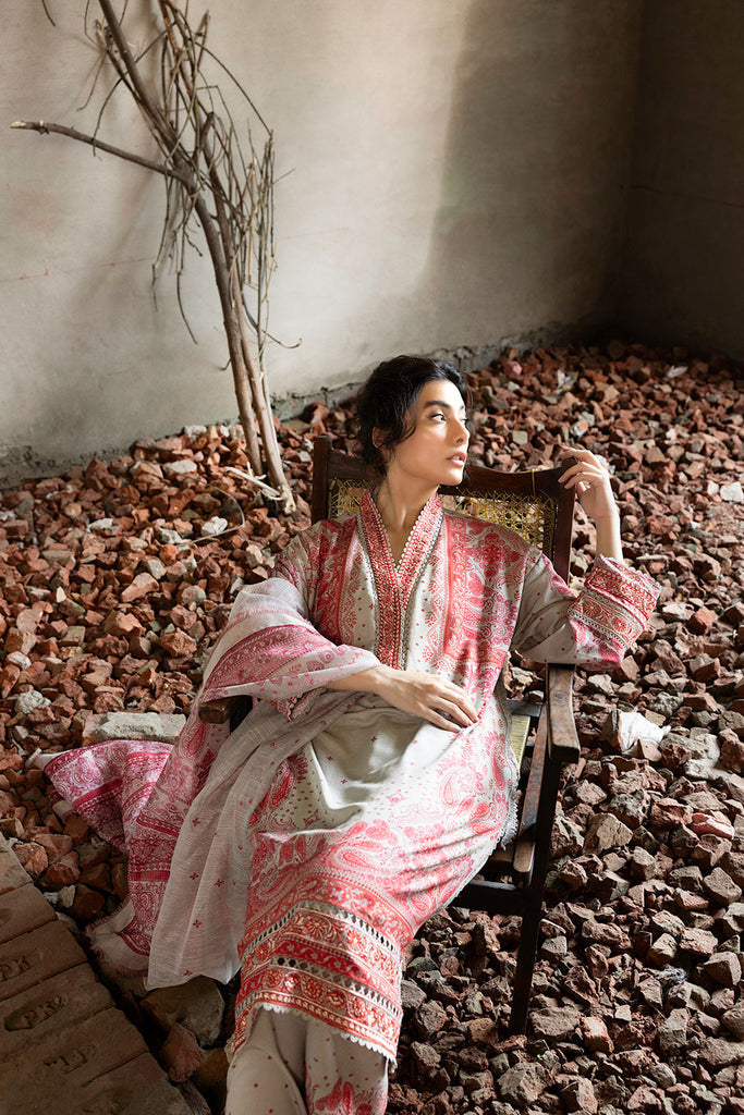 Sobia Nazir | Fall Edit 24 | DESIGN 5A FALL EDIT 2024 UNSTITCHED - Pakistani Designer Dress - by Sobia Nazir | Type: Luxury - 100% Original at Saira Sultan
