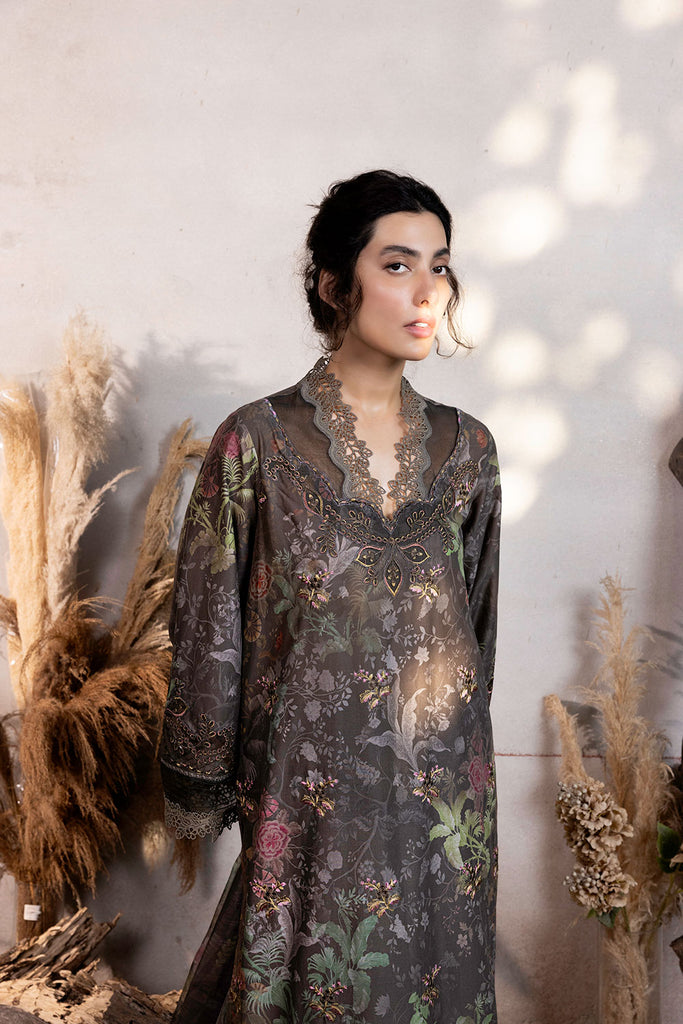 Sobia Nazir | Fall Edit 24 | DESIGN 3B FALL EDIT 2024 UNSTITCHED - Pakistani Designer Dress - by Sobia Nazir | Type: Luxury - 100% Original at Saira Sultan