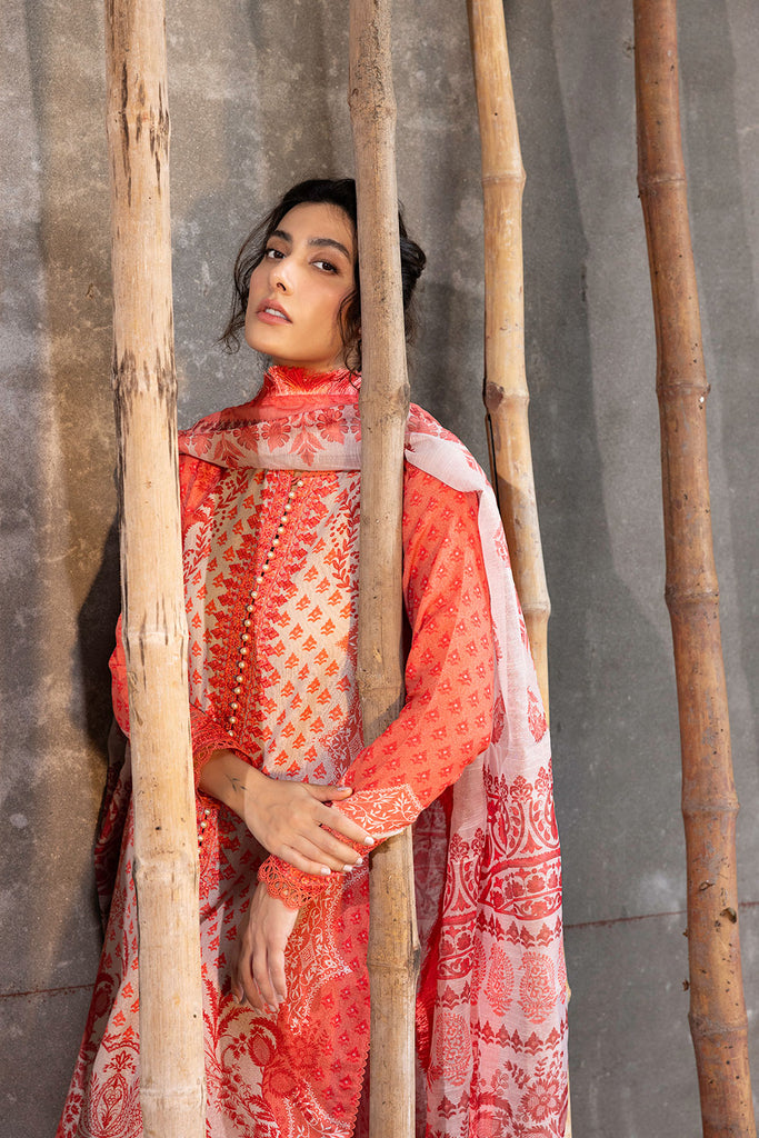Sobia Nazir | Fall Edit 24 | DESIGN 1B FALL EDIT 2024 UNSTITCHED - Pakistani Designer Dress - by Sobia Nazir | Type: Luxury - 100% Original at Saira Sultan