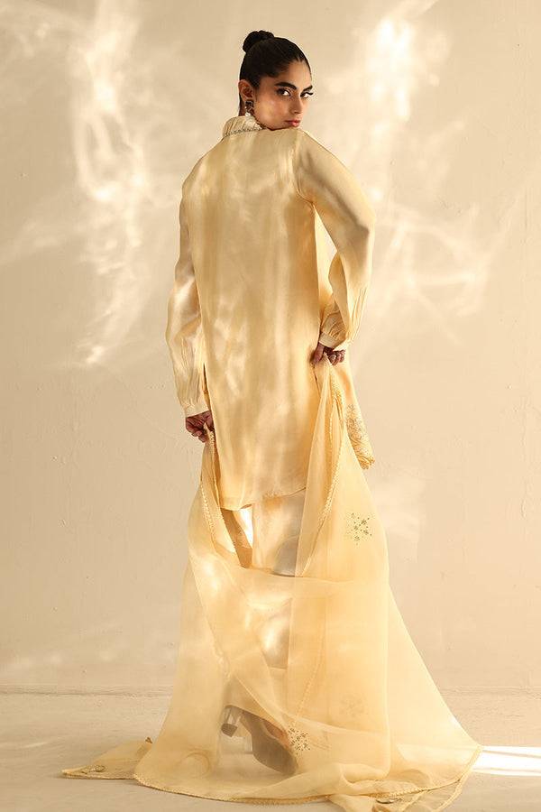 Sana Abbas | Mor Luxe | BUTTER CUP - Pakistani Designer Dress - by Sana Abbas - Type : Ladies Clothes - 100% Original at Saira Sultan