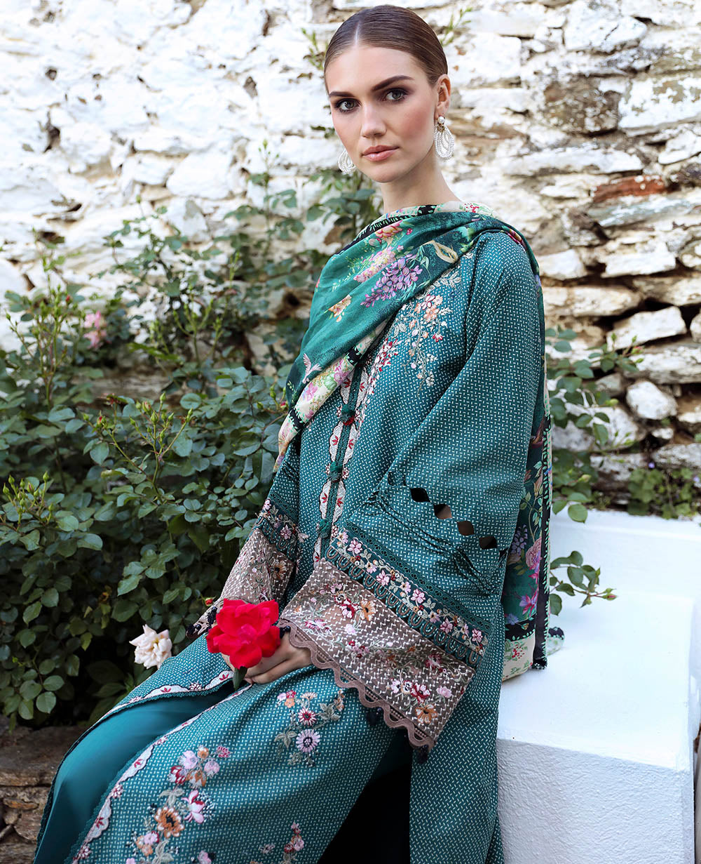 Republic Womenswear | Aylin Summer Lawn 24 | Fleur (D2-B) -  Republic Womenswear Luxury -  Saira Sultan