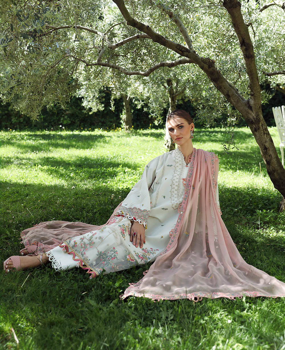 Republic Womenswear | Aylin Summer Lawn 24 | Camellia (D3-B) -  Republic Womenswear Luxury -  Saira Sultan
