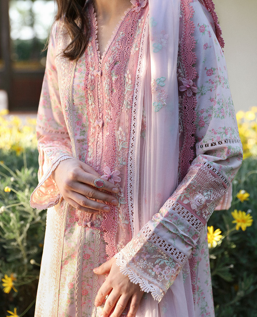 Republic Womenswear | Aylin Summer Lawn 24 | Rosa (D8-B) -  Republic Womenswear Luxury -  Saira Sultan