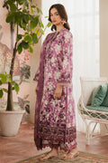 Ayzel | Armelia Printed Lawn 25 | Ren L Rose Pink Lawn