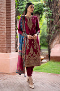 Jazmin | Winter Edition 24 | KHADDAR UW-0069 - Pakistani Designer Dress - by Jazmin | Type: Luxury - 100% Original at Saira Sultan