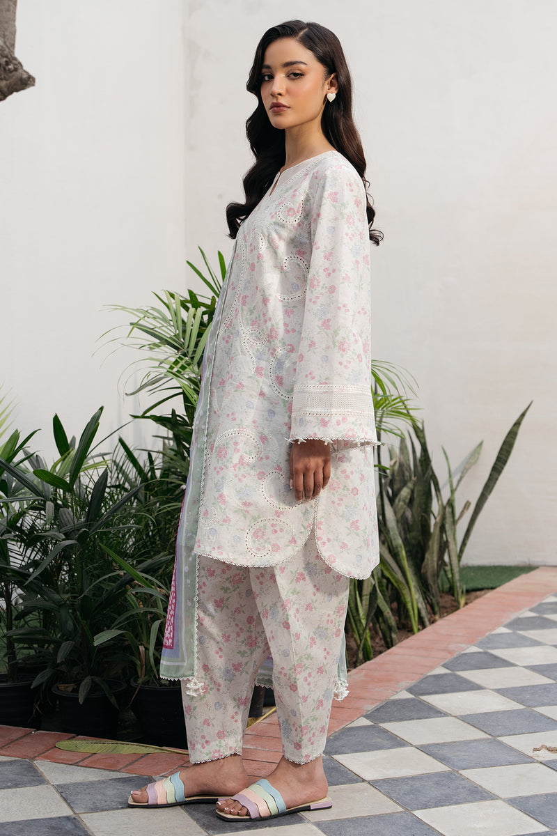 Jazmin | Summer Lawn 25 | USE-9188 L Off White Lawn
