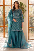 Emaan Adeel | Noore Festive Formals | MEHRIN XS Zinc Organza