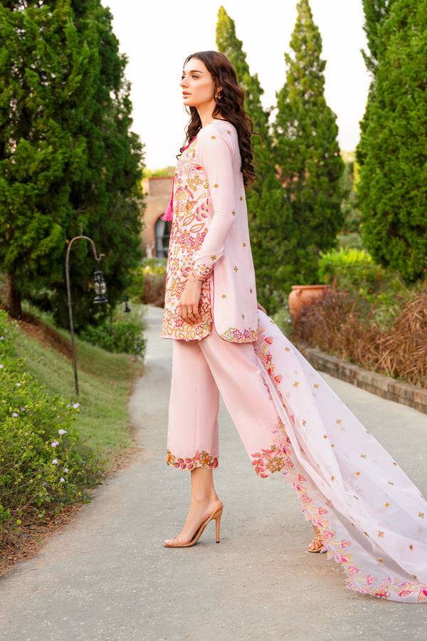 Enzo | Leia Silk Pret | Lauren - Pakistani Designer Dress - by Hoorain Designer Wear | Type:  - 100% Original at Saira Sultan