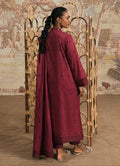 Image | Spring the Tea | ICSE-213678-12176 S Maroon Cotton