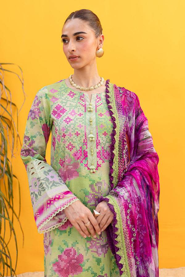 Nureh | Gardenia Lawn 24 | NS-139 A - Pakistani Designer Dress - by Nureh | Type: Luxury - 100% Original at Saira Sultan