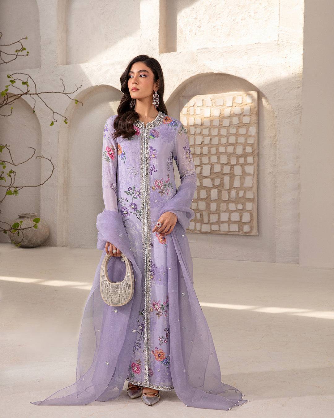 Faiza Saqlain | Lenora Luxury Pret | Aria - Pakistani Designer Dress - by Faiza Saqlain | Type: Formal - 100% Original at Saira Sultan