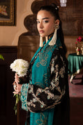 Nureh | Nur Mahal Formals | NE-140 L Silk Black