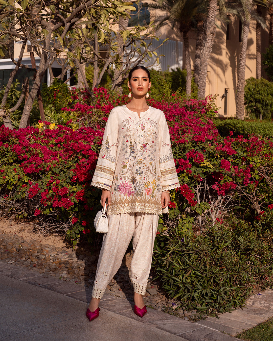 Faiza Saqlain | Zurina Luxury Pret | Arrin - Pakistani Designer Dress - by Faiza Saqlain | Type: Luxury - 100% Original at Saira Sultan