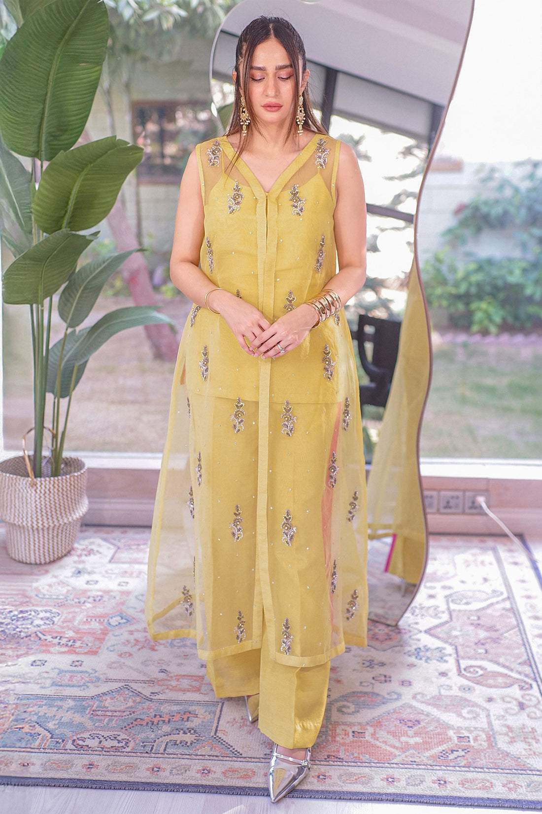 Hana | Signature Series | Sun-Lit Glow XS Pale Yellow Organza