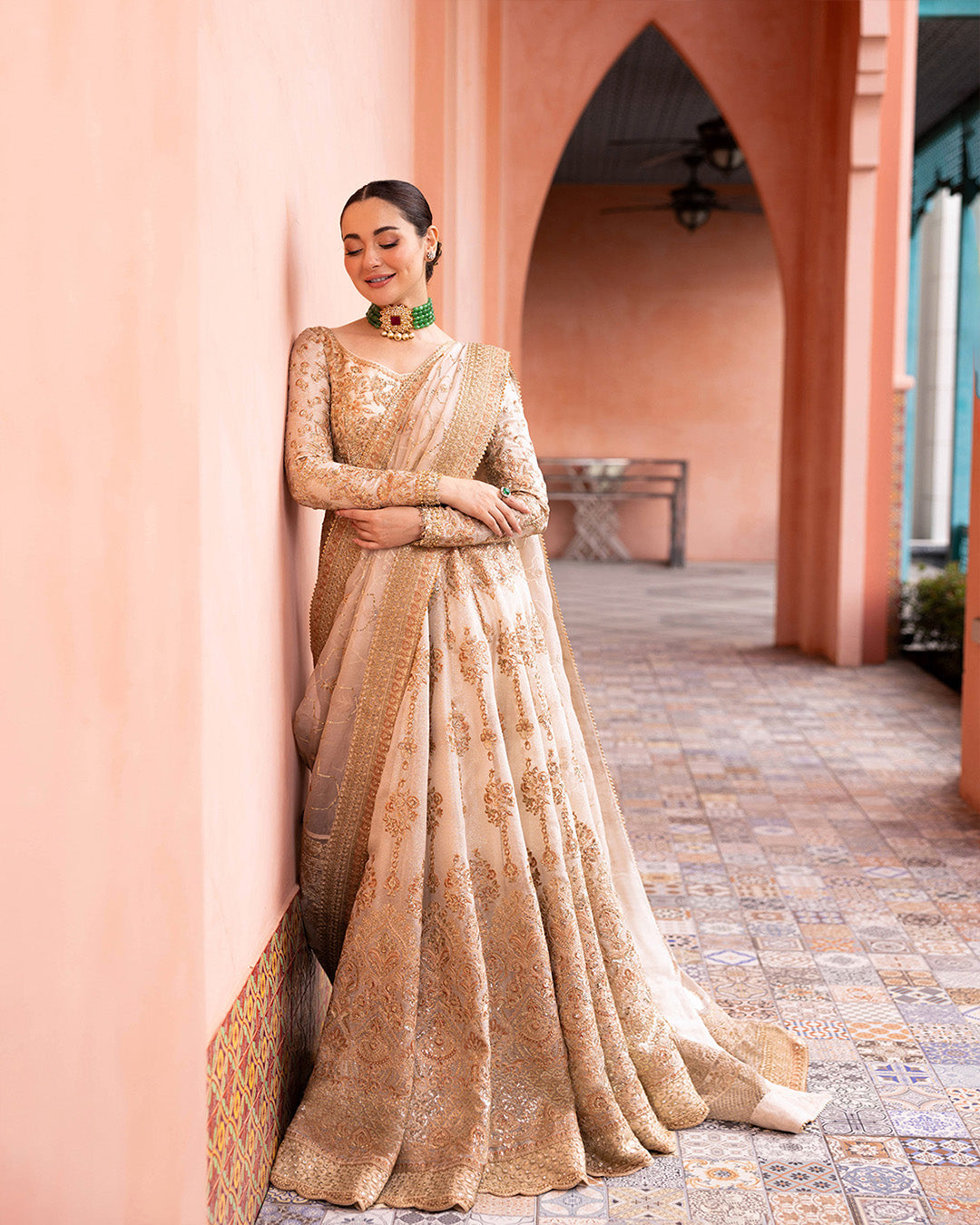 Faiza Saqlain | Neorah  Wedding Festive 24 | Jenaya - Pakistani Designer Dress - by Faiza Saqlain | Type: Bridal - 100% Original at Saira Sultan
