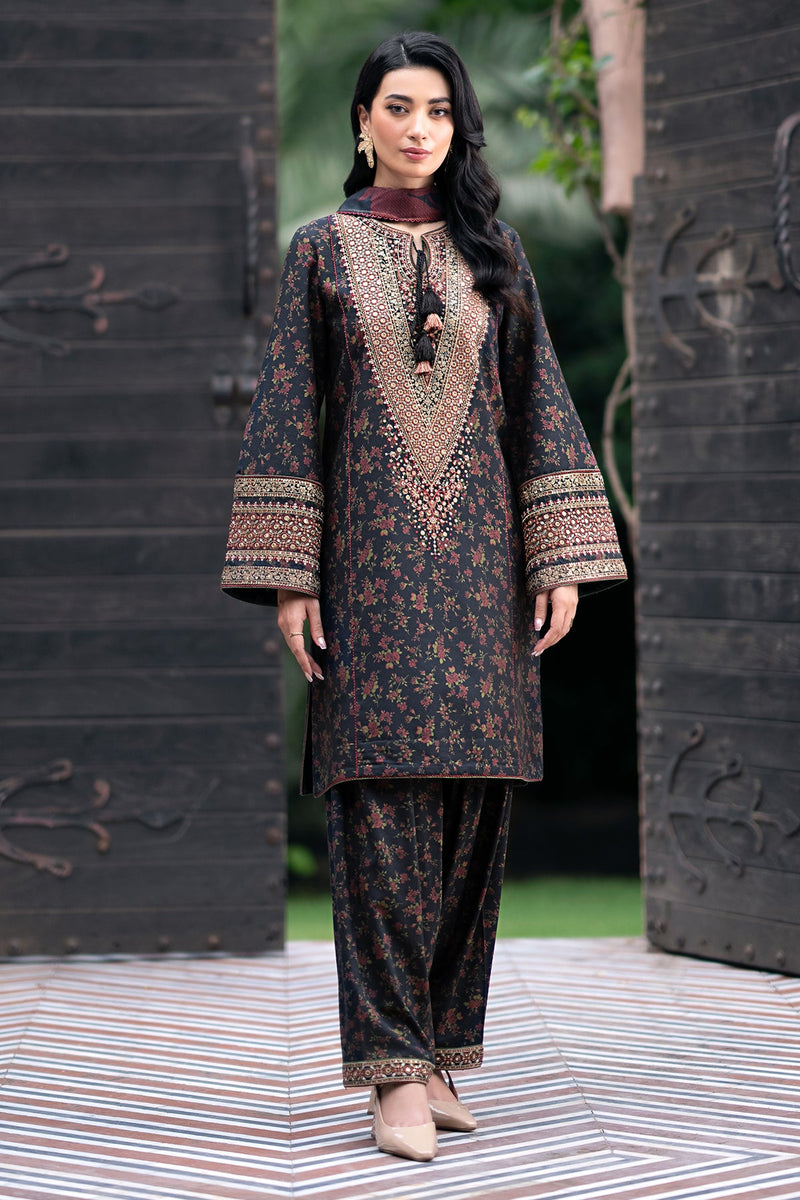 Jazmin | Winter Edition 24 | VISCOSE UW-0068 - Pakistani Designer Dress - by Jazmin | Type: Luxury - 100% Original at Saira Sultan