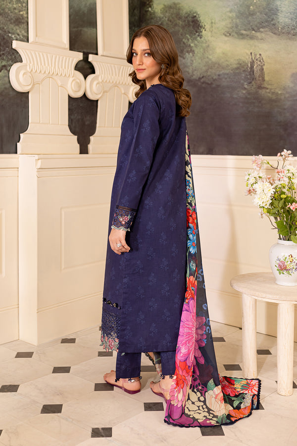Farasha | Seraya Lawn 24 | INDIGO -  Farasha Luxury -  Saira Sultan
