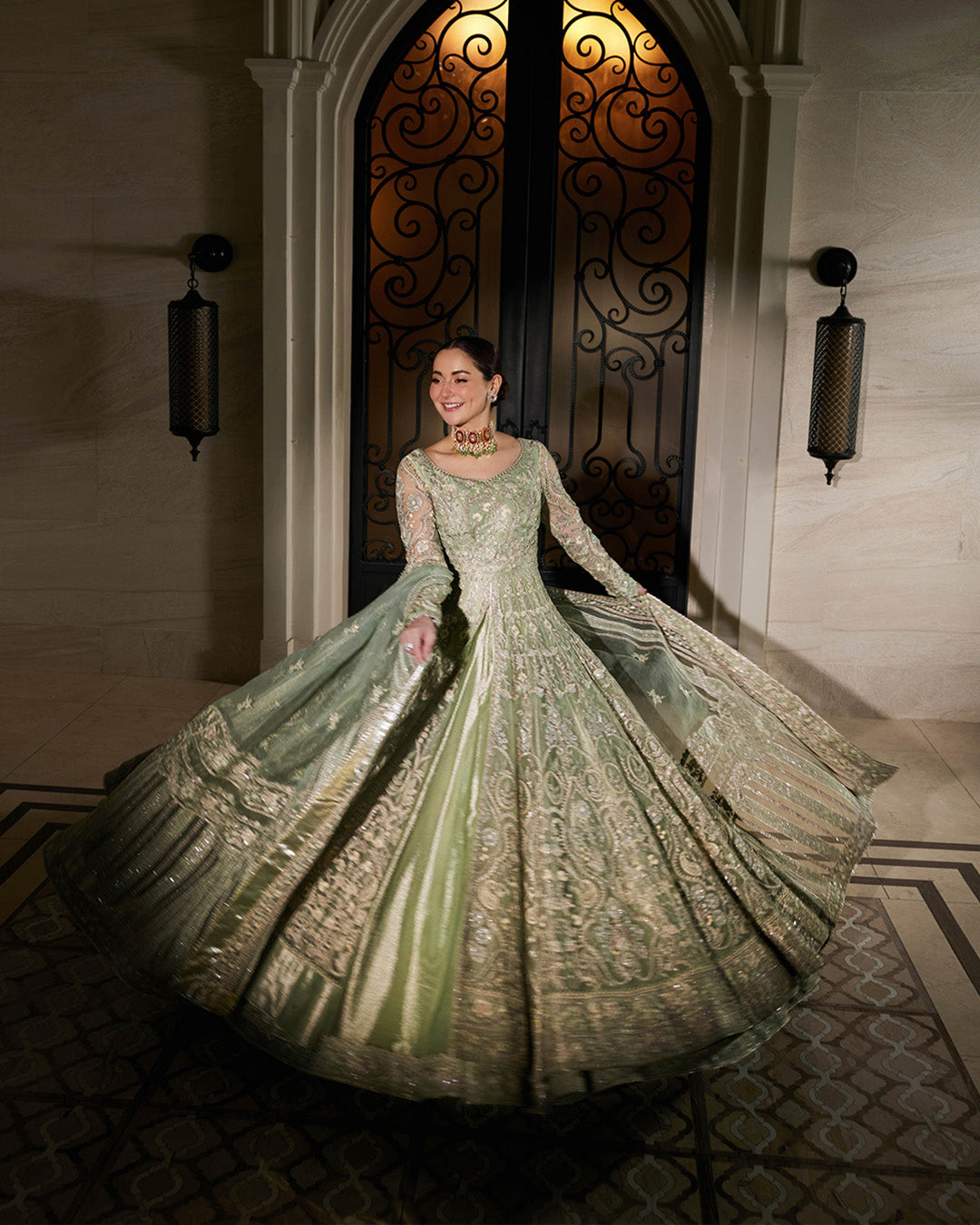 Faiza Saqlain | Neorah  Wedding Festive 24 | Syene - Pakistani Designer Dress - by Faiza Saqlain | Type: Bridal - 100% Original at Saira Sultan
