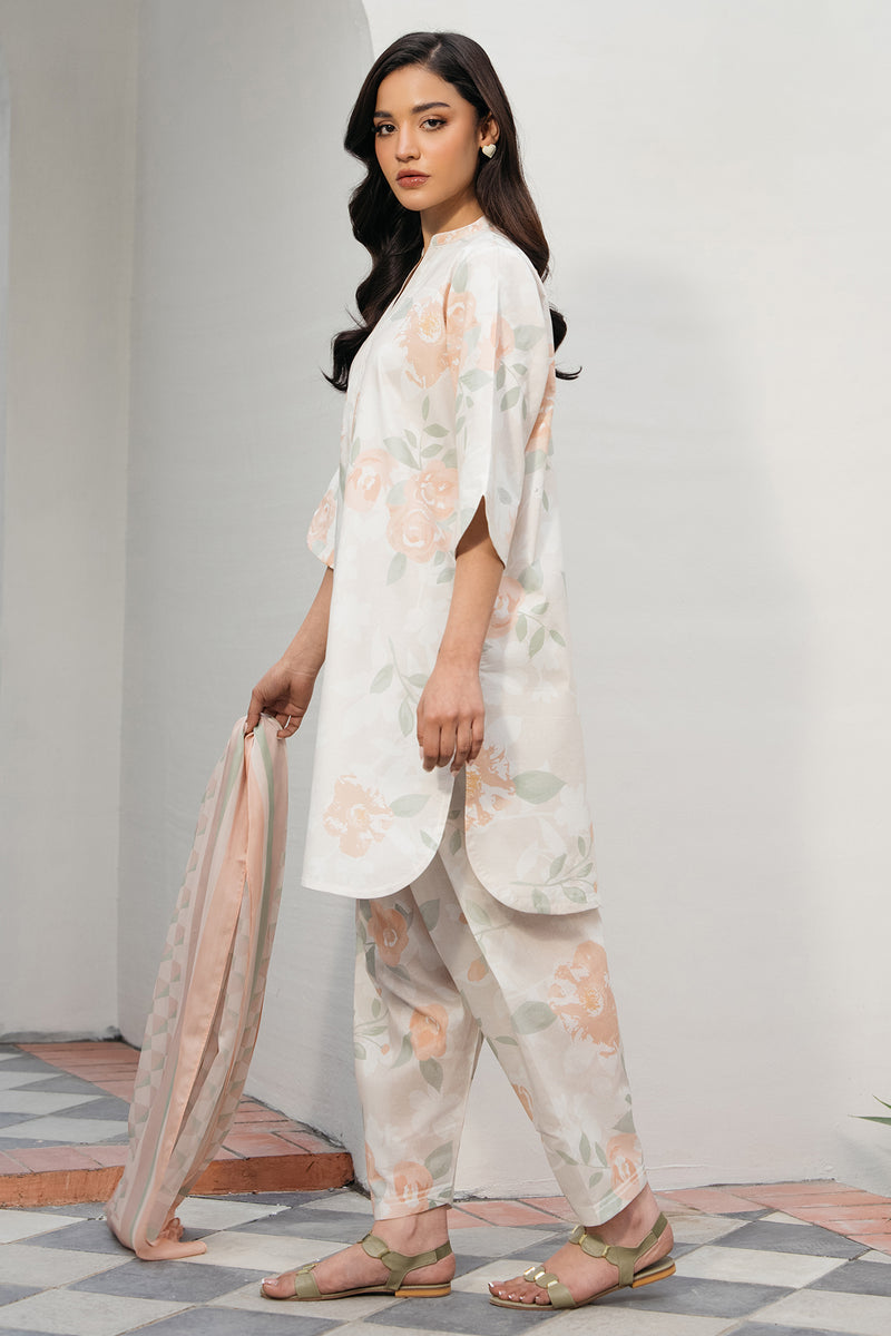 Jazmin | Summer Lawn 25 | USE-9187 L White Lawn