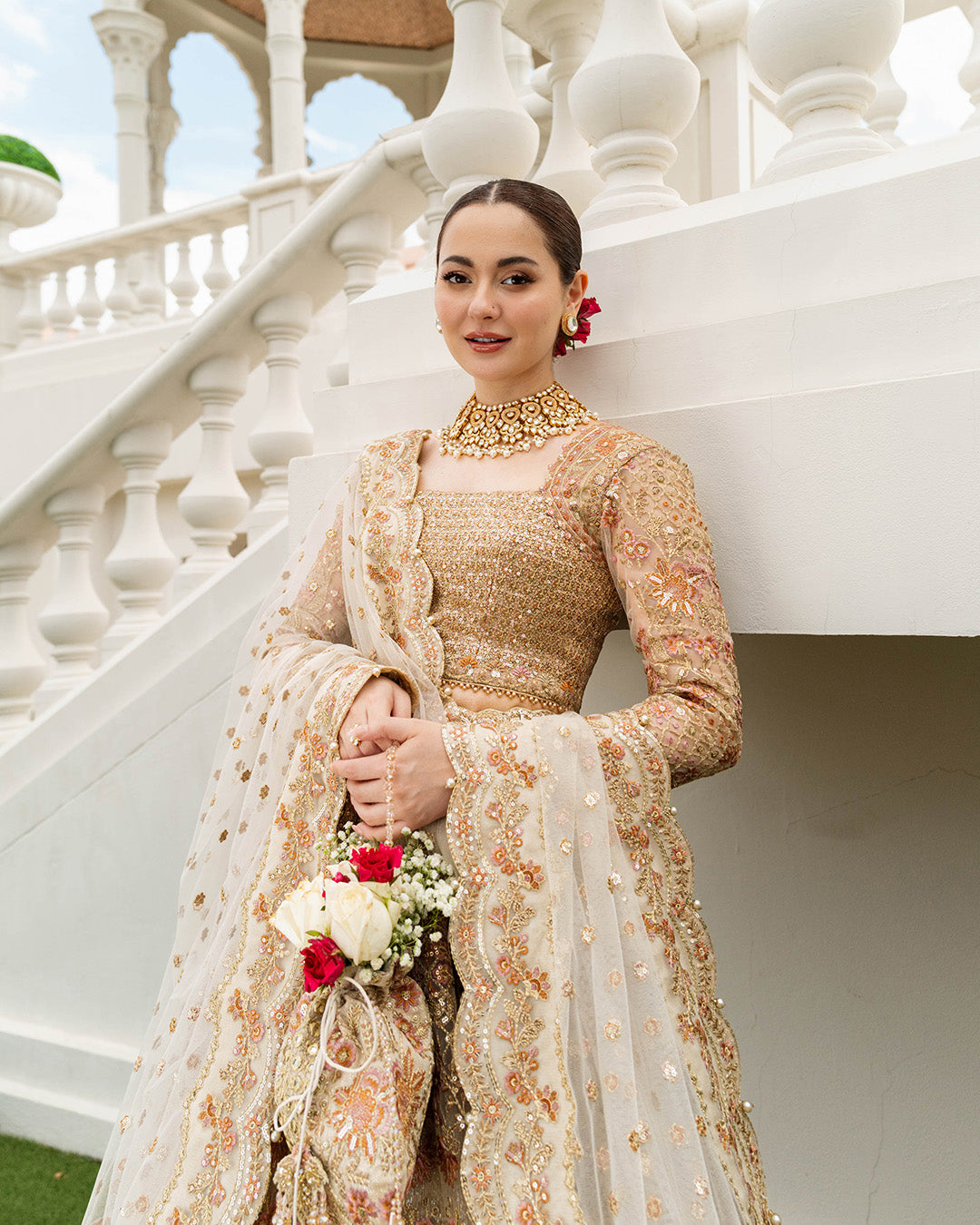 Faiza Saqlain | Neorah Wedding Festive 24 | Jemina - Pakistani Designer Dress - by Faiza Saqlain | Type: Bridal - 100% Original at Saira Sultan