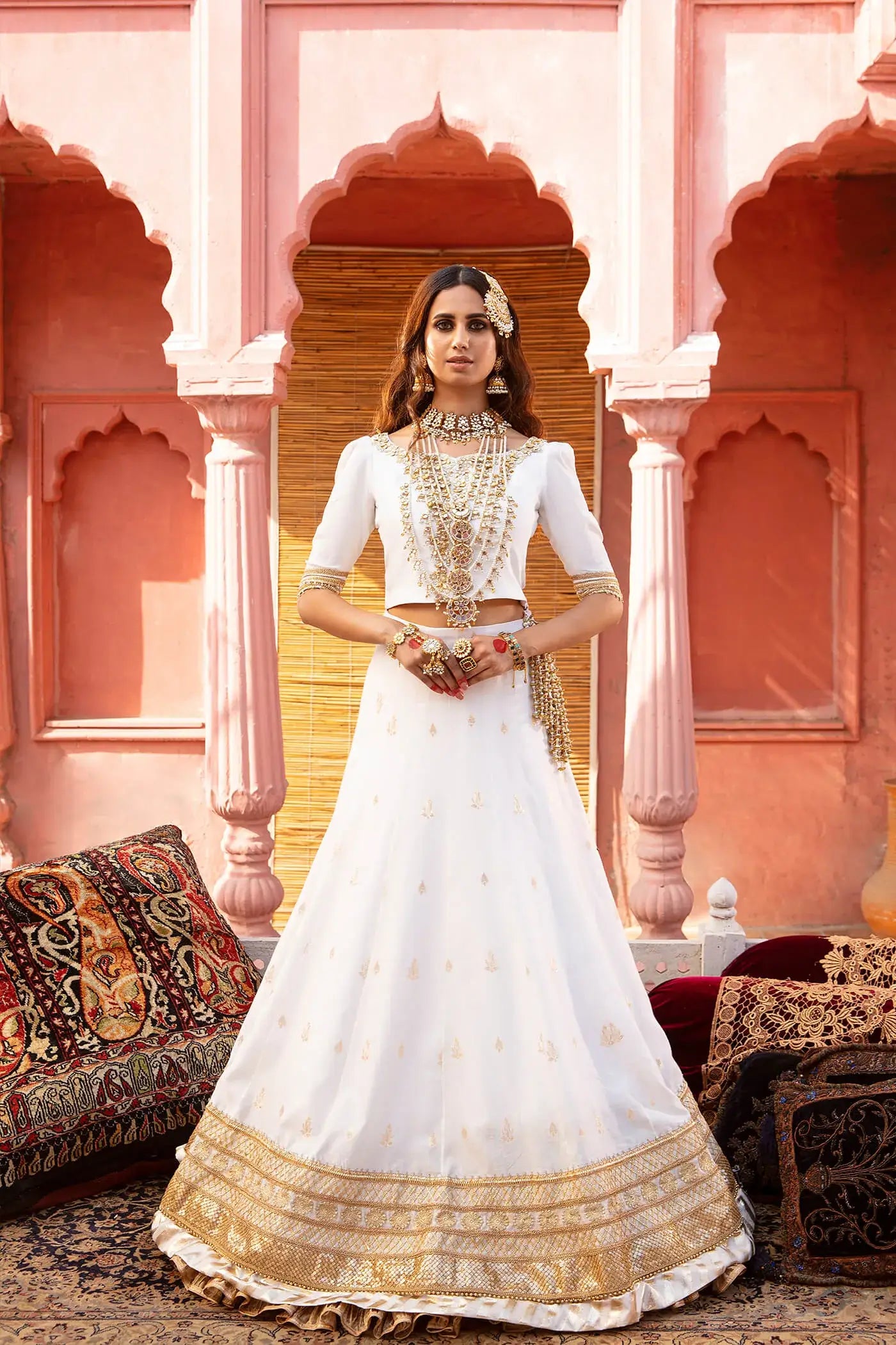 Nilofer Shahid | Nur e Subh Formals | Rashk e Chaman - Pakistani Designer Dress - by Nilofer Shahid | Type: Formal - 100% Original at Saira Sultan