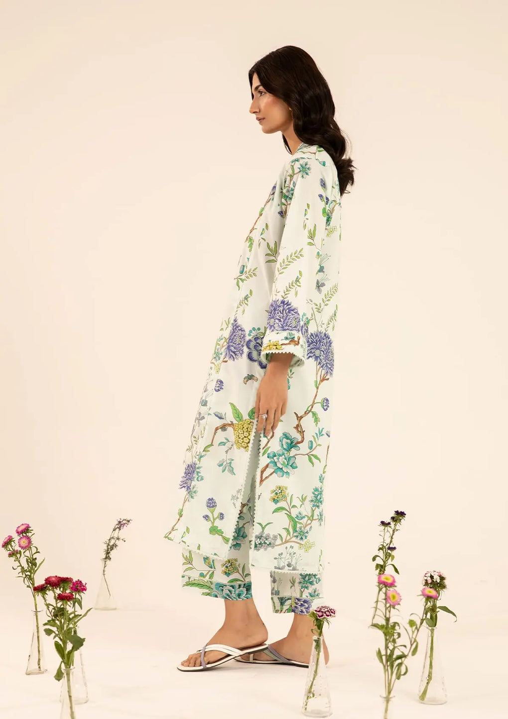 Elaf Premium | Pret 25 | EPT-03 NAIRE S Ivory Lawn