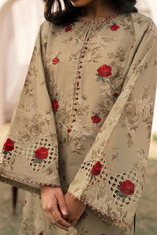 Baroque | Luxury Pret 24 | LAWN UF-594 - Pakistani Designer Dress - by Baroque | Type: Luxury - 100% Original at Saira Sultan