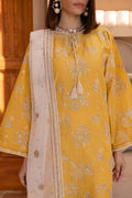 Batik | Ophelia Luxury Pret | Aliea M Yellow Pima Lawn