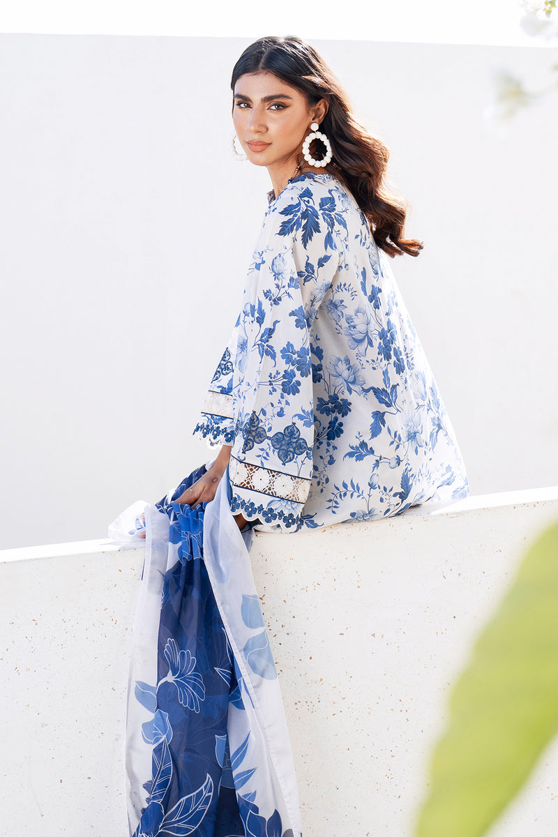 Baroque | Luxury Pret 25 | UF-4068 L White Lawn