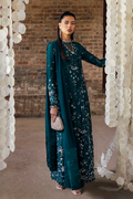 Suffuse | Silk Pret Summer 25 | SOLARA S Deep Teal Green Silk