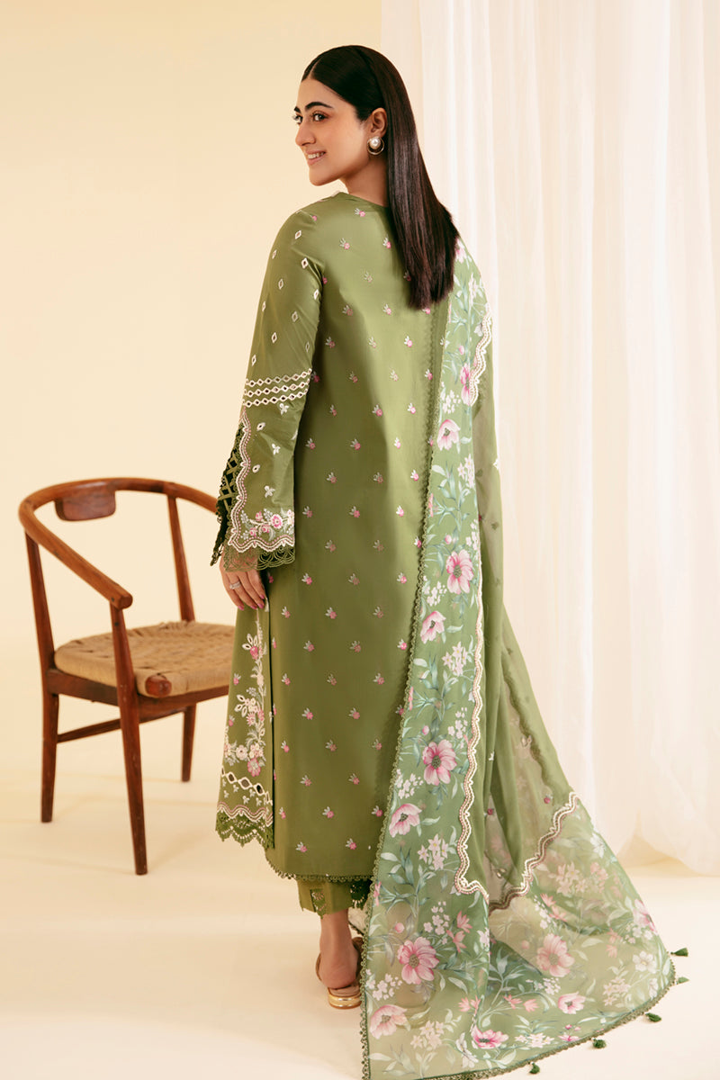Qalamkar | Qlinekari Luxury Lawn | SQ-14 SEMAL -  Qalamkar Luxury -  Saira Sultan