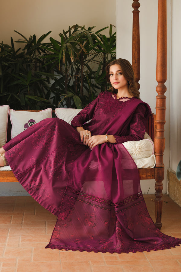 Baroque | Luxury Pret 24 | UF-645 - Pakistani Designer Dress - by Baroque | Type: Luxury - 100% Original at Saira Sultan