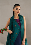 Zarqash | Silk Edit | ZQS 024 STARLETTE M Blue Raw Silk