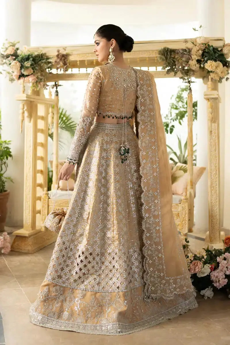 Qalamkar | Dilnaz Wedding Formals | DN-01 IMAAN - Pakistani Designer Dress - by Qalamkar | Type: Bridal - 100% Original at Saira Sultan