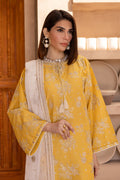 Batik | Ophelia Luxury Pret | Aliea L Yellow Pima Lawn