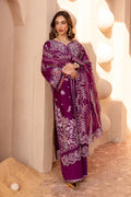 Batik | Ophelia Luxury Pret | Roop S Magenta Pima Lawn