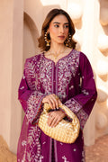 Batik | Ophelia Luxury Pret | Roop L Magenta Pima Lawn