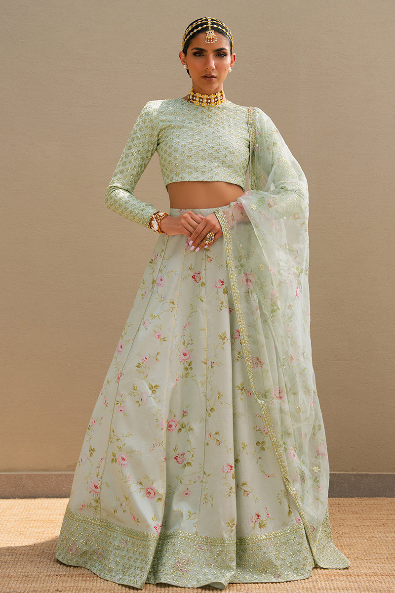 Cross Stitch | Wedding Collection 24 | TRANQUIL HAZE - Pakistani Designer Dress - by Cross Stitch | Type: Formal - 100% Original at Saira Sultan