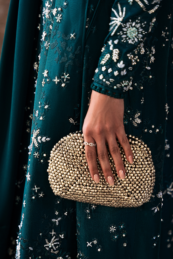Suffuse | Silk Pret Summer 25 | SOLARA XL Deep Teal Green Silk