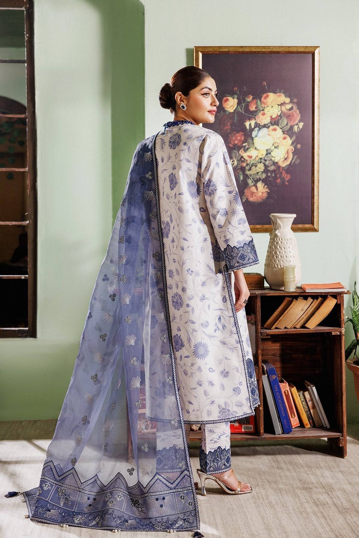 Alizeh | Maahi Vol 2 | AF-EPL-7019-SHAM - Pakistani Designer Dress - by Alizeh | Type: Luxury - 100% Original at Saira Sultan
