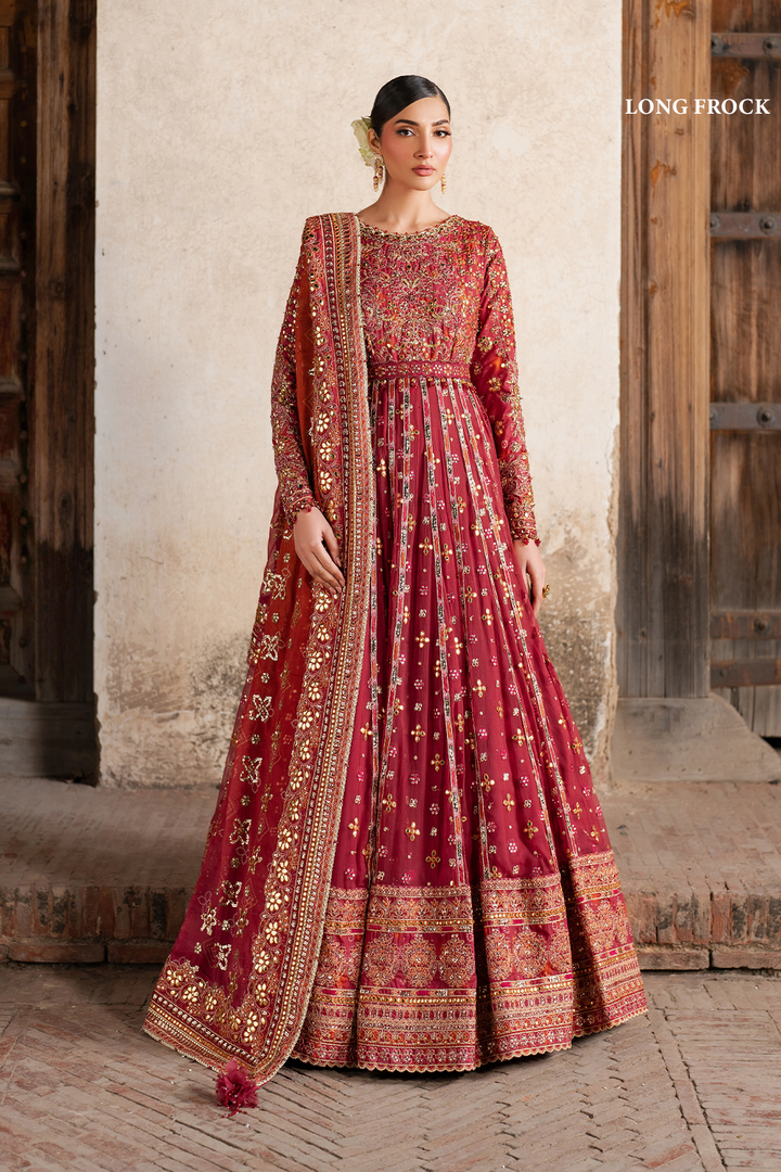 Iznik | Luxury Chiffon | ILC-07 XS Red Silk