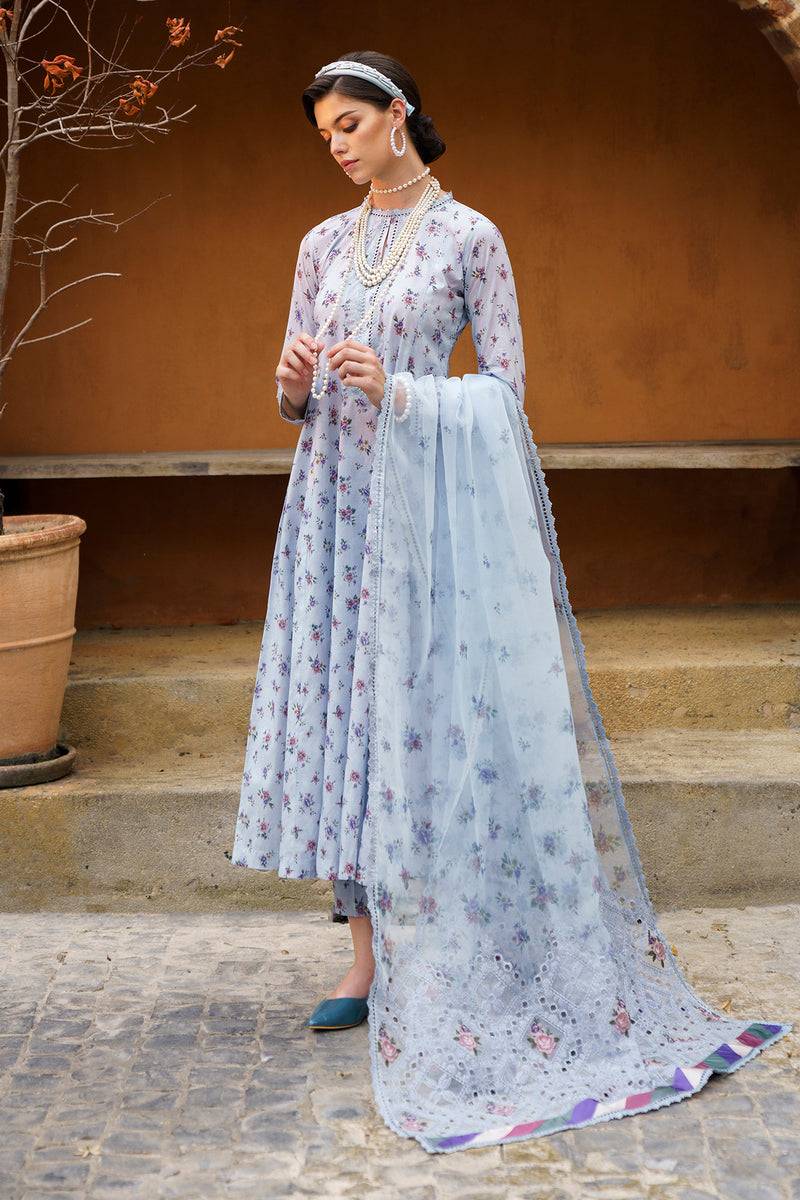 Baroque | Luxury Pret 24 | LAWN UF-589 - Pakistani Designer Dress - by Baroque | Type: Luxury - 100% Original at Saira Sultan