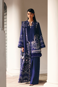 Suffuse | Casual Pret 25 | SAHRA S Dark Blue Cotton