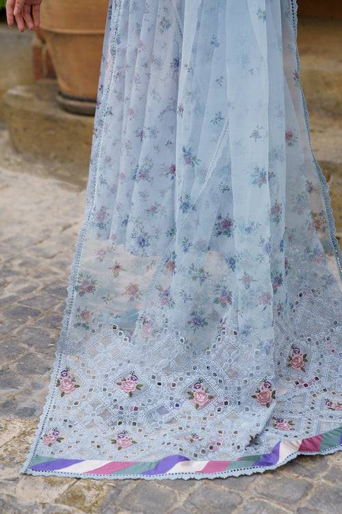 Baroque | Luxury Pret 24 | LAWN UF-589 - Pakistani Designer Dress - by Baroque | Type: Luxury - 100% Original at Saira Sultan