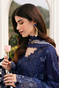 Baroque | Eid Lawn 25 | EL-D07 M Navy Blue Lawn