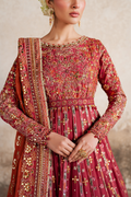 Iznik | Luxury Chiffon | ILC-07 XL Red Silk