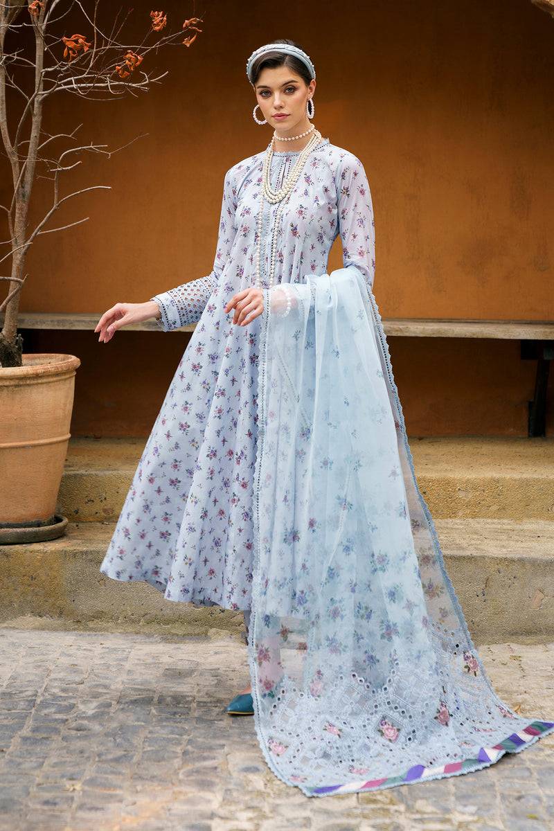 Baroque | Luxury Pret 24 | LAWN UF-589 - Pakistani Designer Dress - by Baroque | Type: Luxury - 100% Original at Saira Sultan
