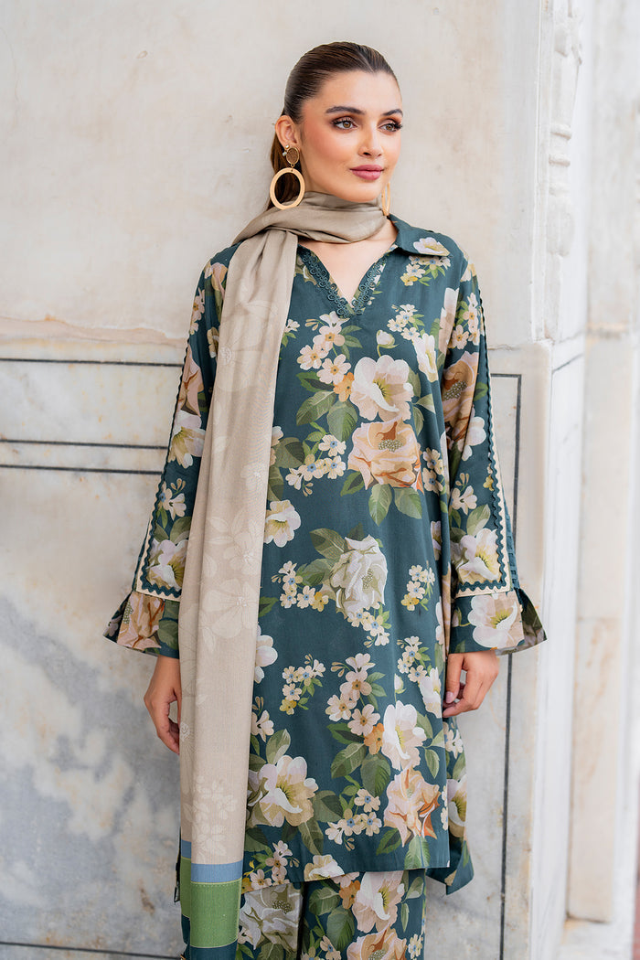 Baroque | Luxury Pret 24 | VISCOSE UF-733 - Pakistani Designer Dress - by Baroque | Type: Ladies Clothes - 100% Original at Saira Sultan