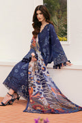 Baroque | Eid Lawn 25 | EL-D07 XL Navy Blue Lawn